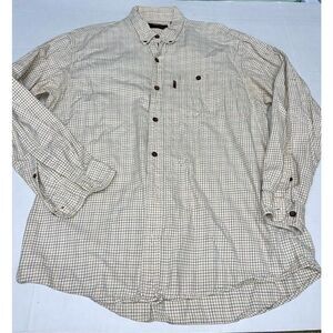 Bob‎ Timberlake Casual Long Sleeve Button Down Shirt Plaid Men's Size L A37